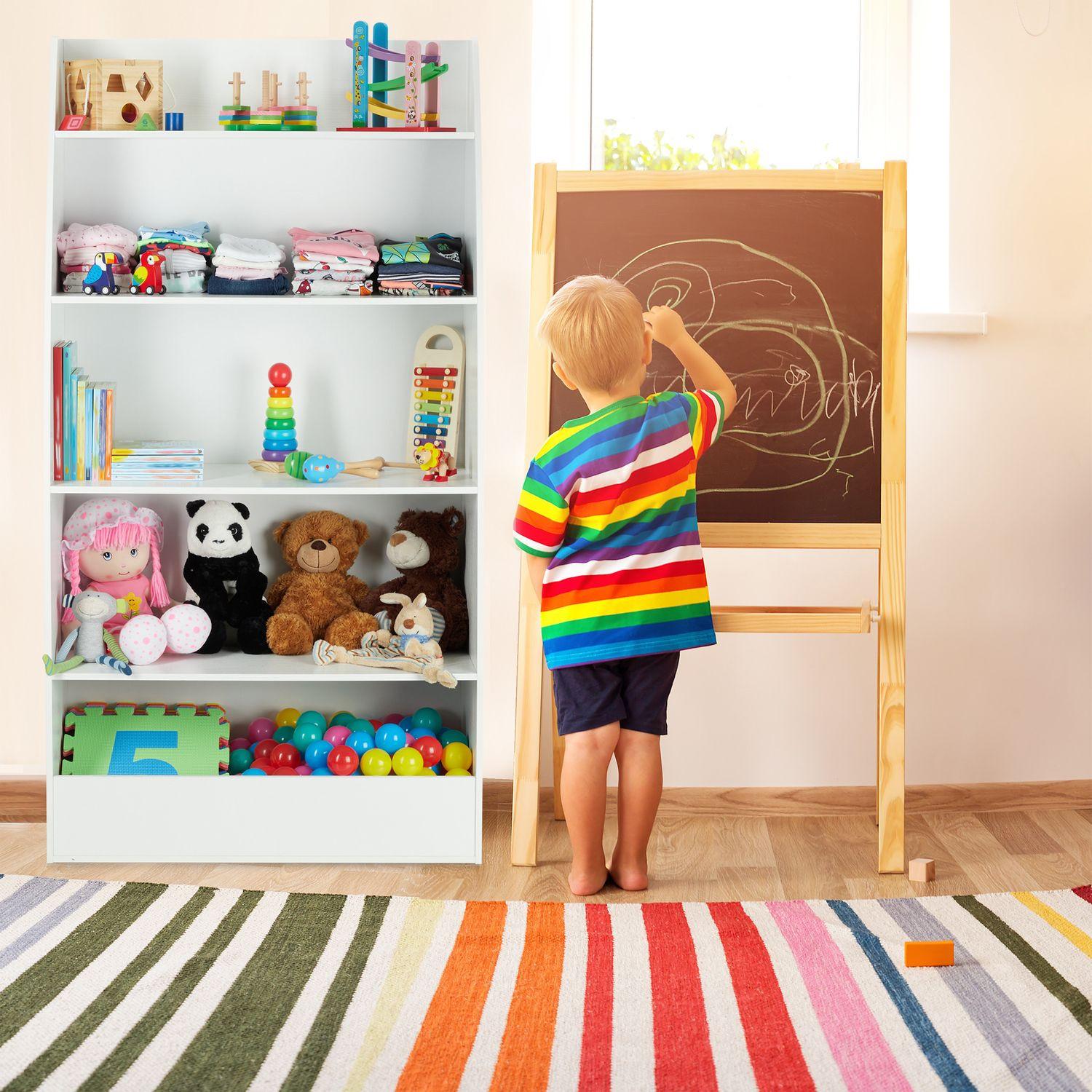 B2X Bibliothèque enfant blanc  