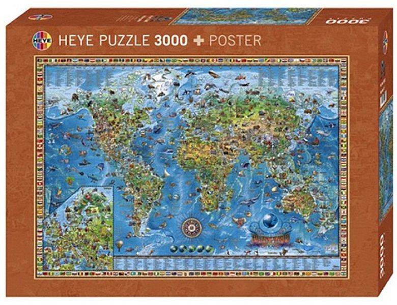 Heye  Puzzle Amazing World 