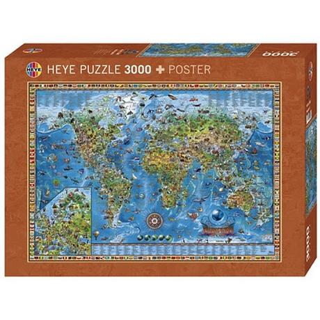 Heye  Puzzle Amazing World 