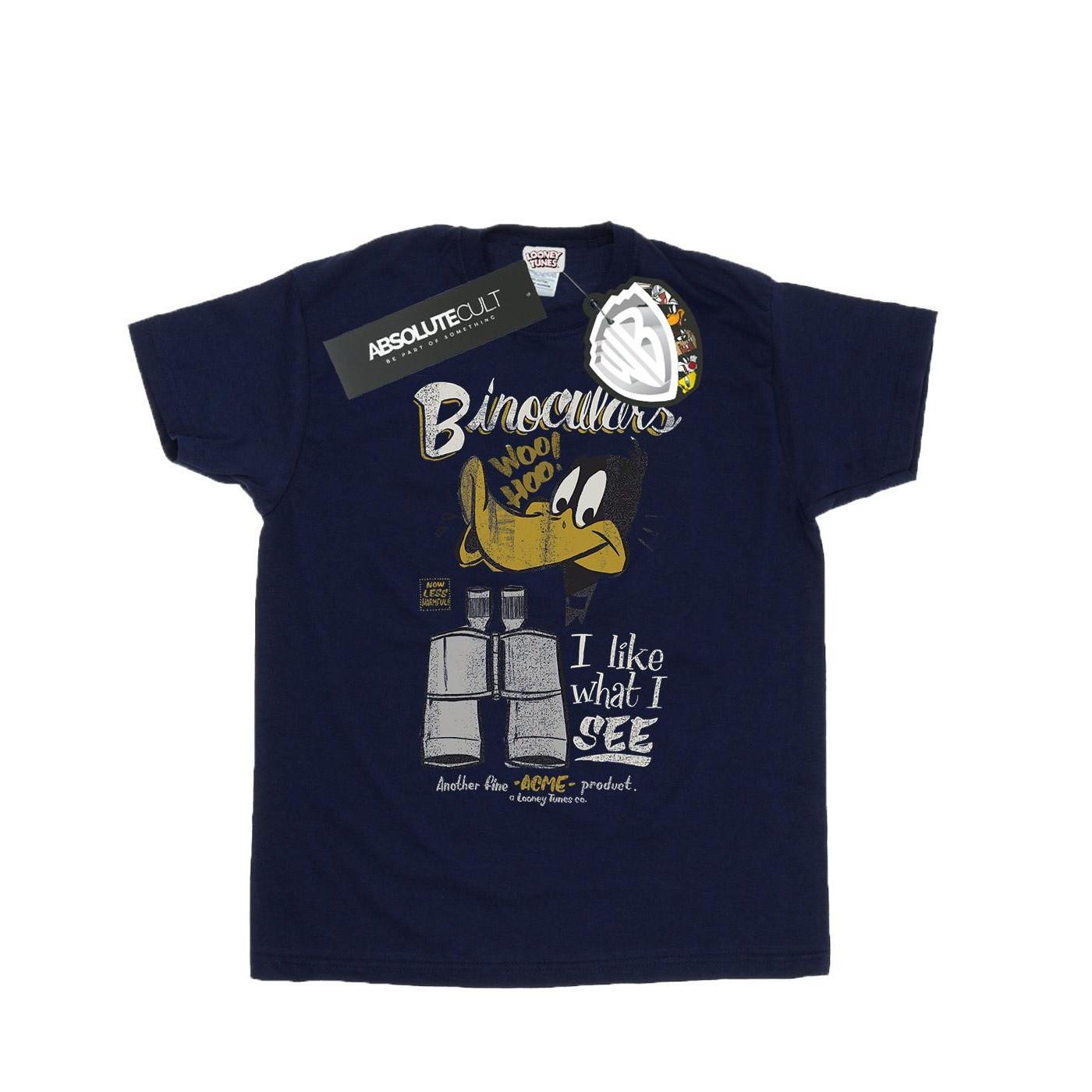 Image of Daffy Duck Binoculars Tshirt Damen Marine M