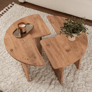 Calicosy Tables MOIRA - Lot de 2  
