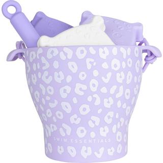 Swim Essentials  Strandspielzeug Silikon Lila Leopard 