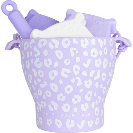 Swim Essentials  Strandspielzeug Silikon Lila Leopard 