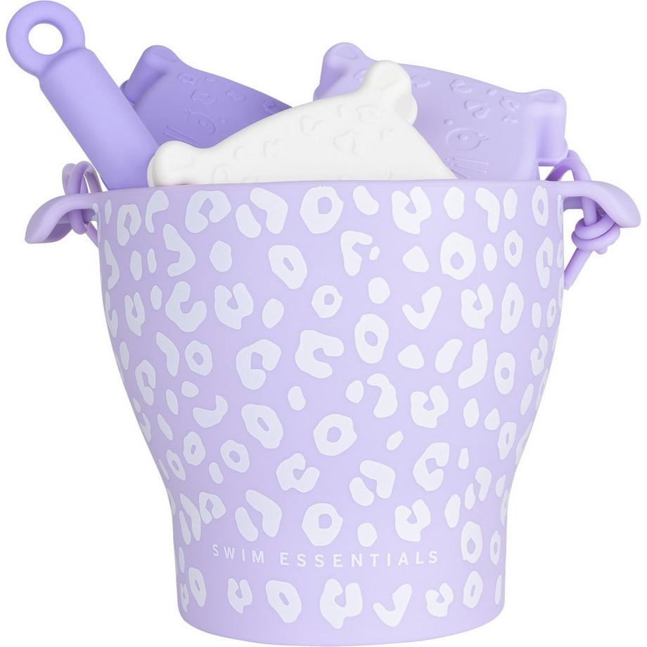 Strandspielzeug Silikon Lila Leopard