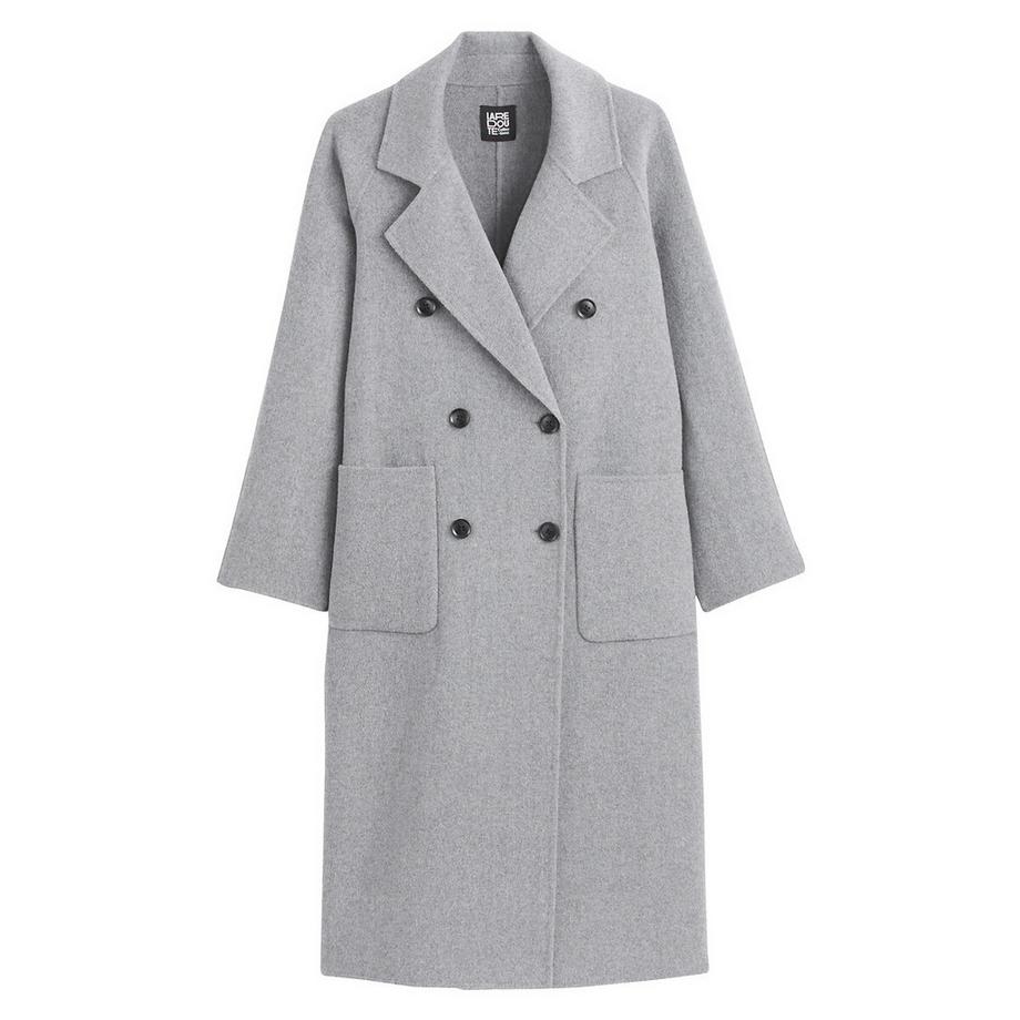 La Redoute Collections Manteau en mélange de laine  