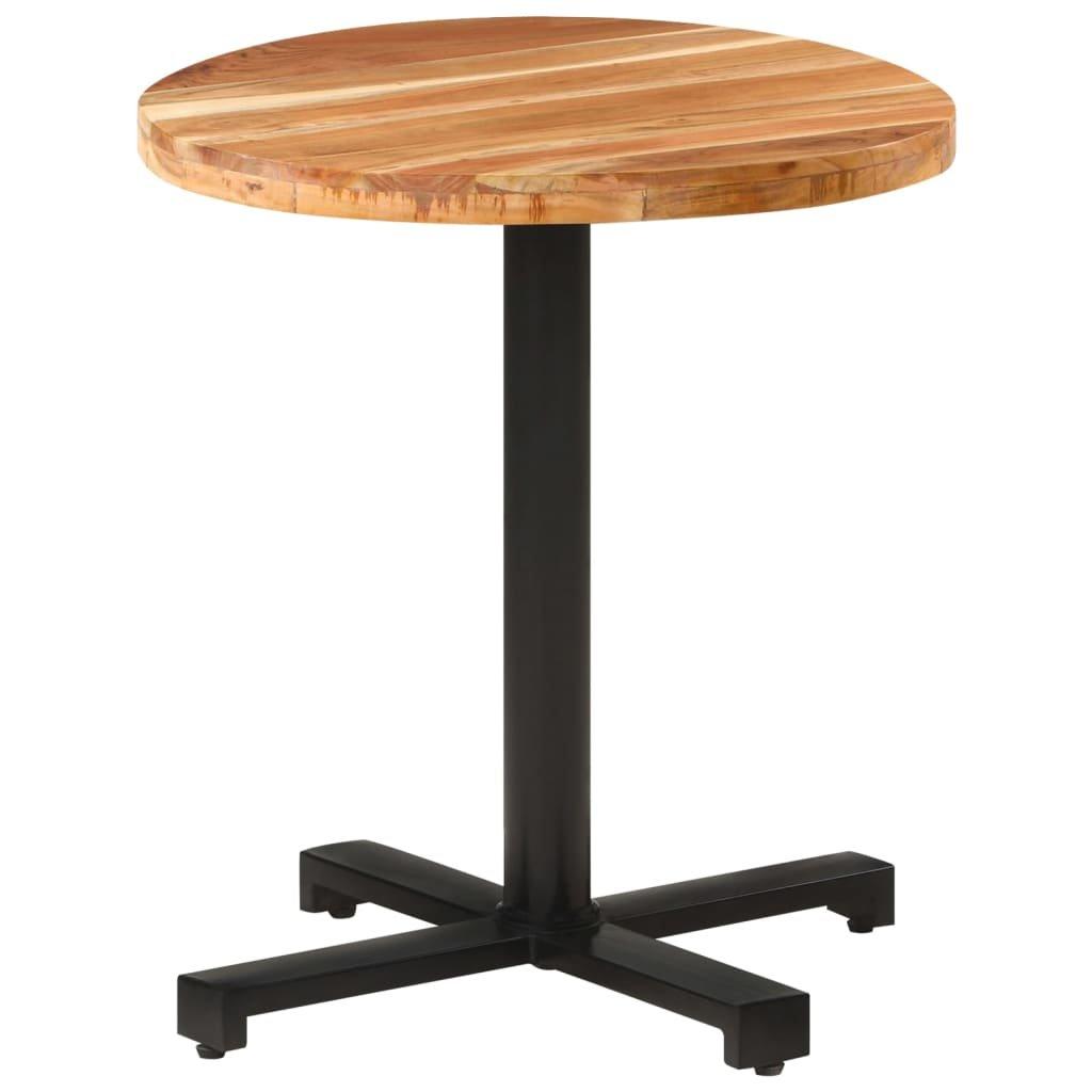 VidaXL Table de bistro bois d'acacia  