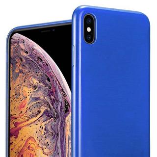 Cadorabo  Housse compatible avec Apple iPhone XS MAX - Coque de protection en silicone TPU flexible au design brossé 