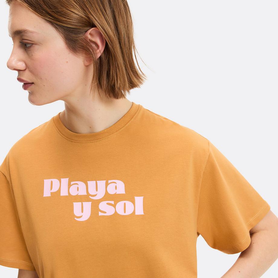 La Redoute Collections Playa y Sol Chemise de Nuit Manches Courtes  