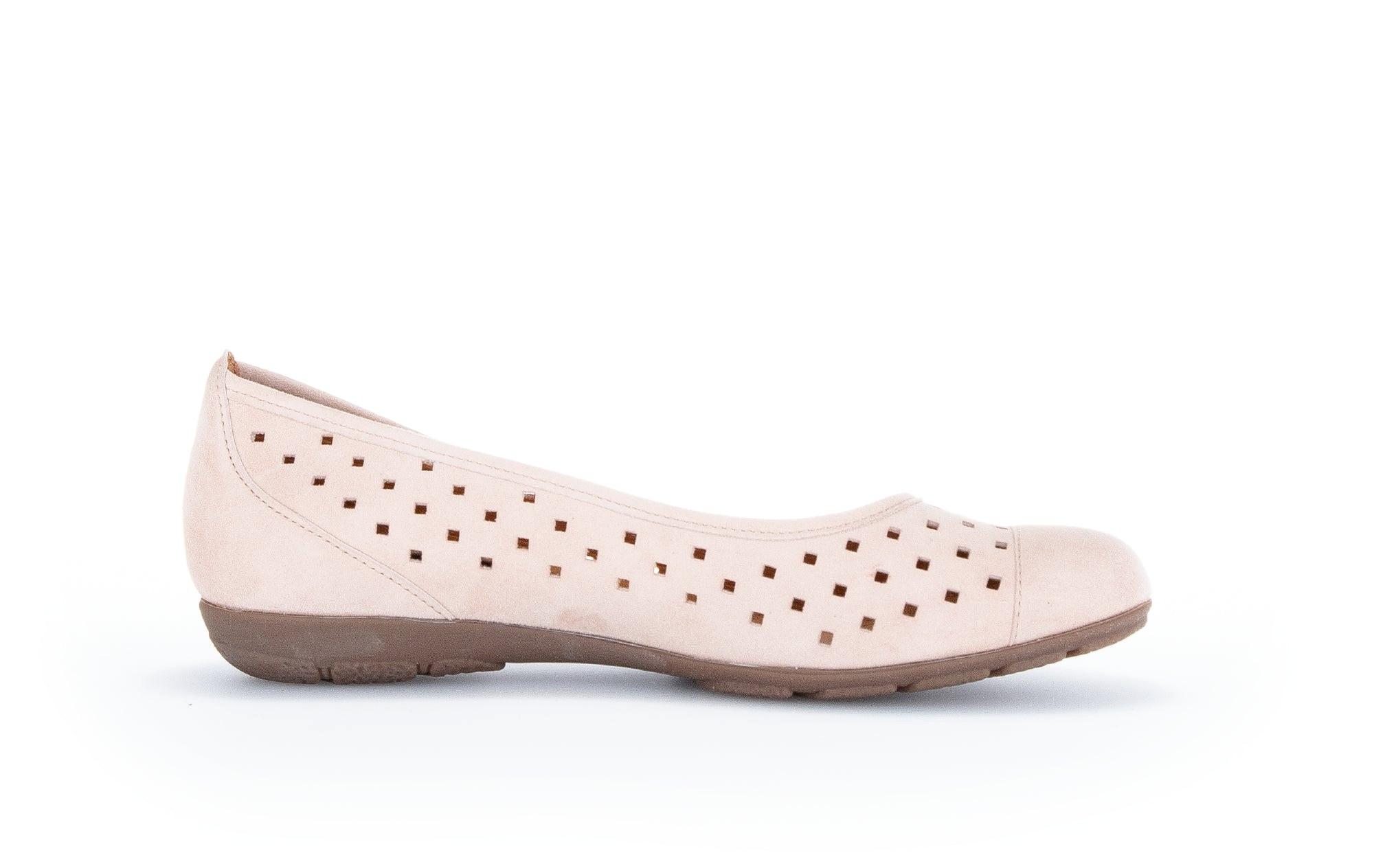 Image of - Wildleder Ballerina Damen Rosa 36