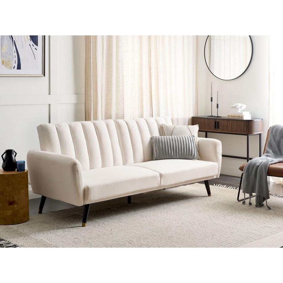 Beliani Schlafsofa aus Stoff  VIMMERBY  