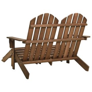 VidaXL Chaise de jardin bois  