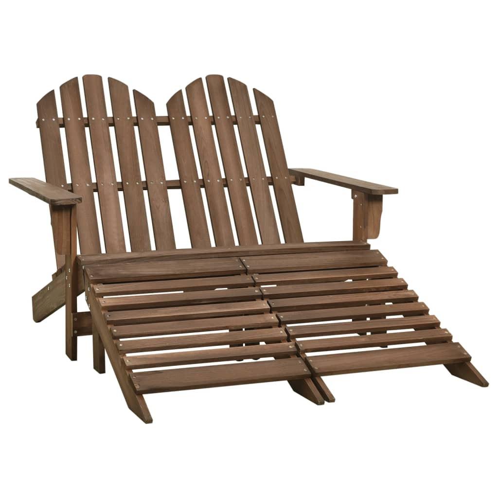 VidaXL Chaise de jardin bois  