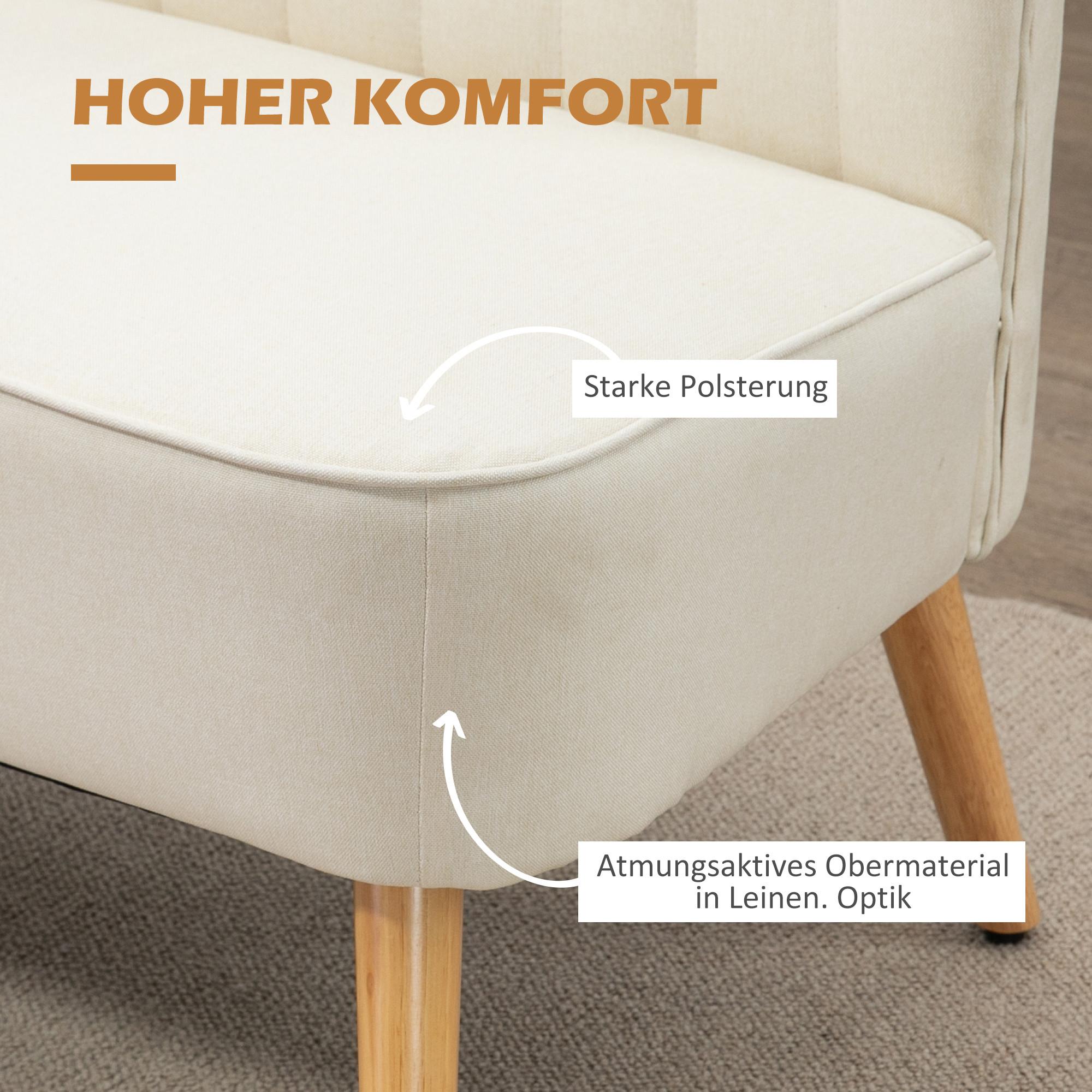 HOMCOM Sofa 2-Sitzer  