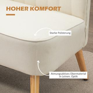 HOMCOM Sofa 2-Sitzer  