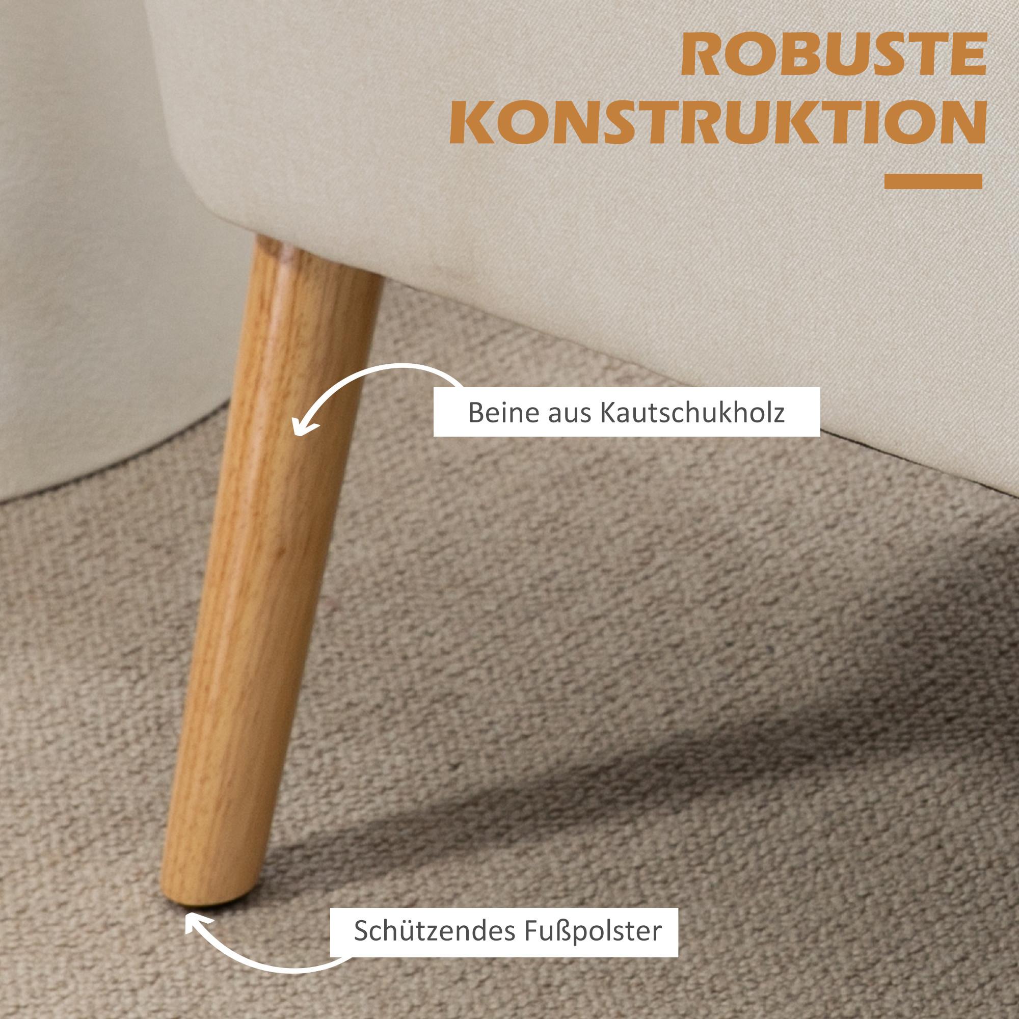 HOMCOM Sofa 2-Sitzer  