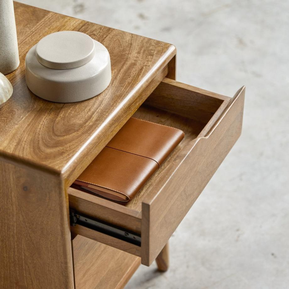 Tikamoon Chevet en manguier massif Gabrielle  