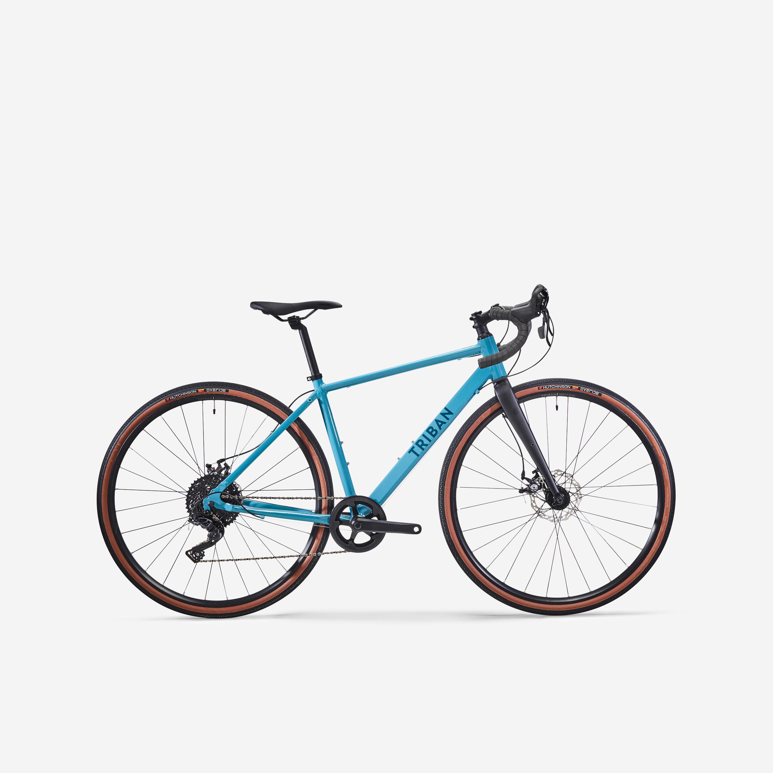 Image of Gravel Bike - Gravel 120 Unisex Blau Bedruckt M-165-174CM