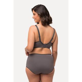 Ulla Popken  Bügel-BH, Jacquard-Muster, Spacer-Schale, Cup C - D 