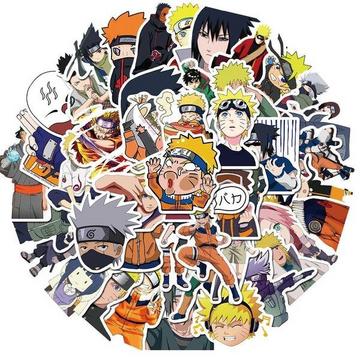 Confezione di adesivi - Naruto