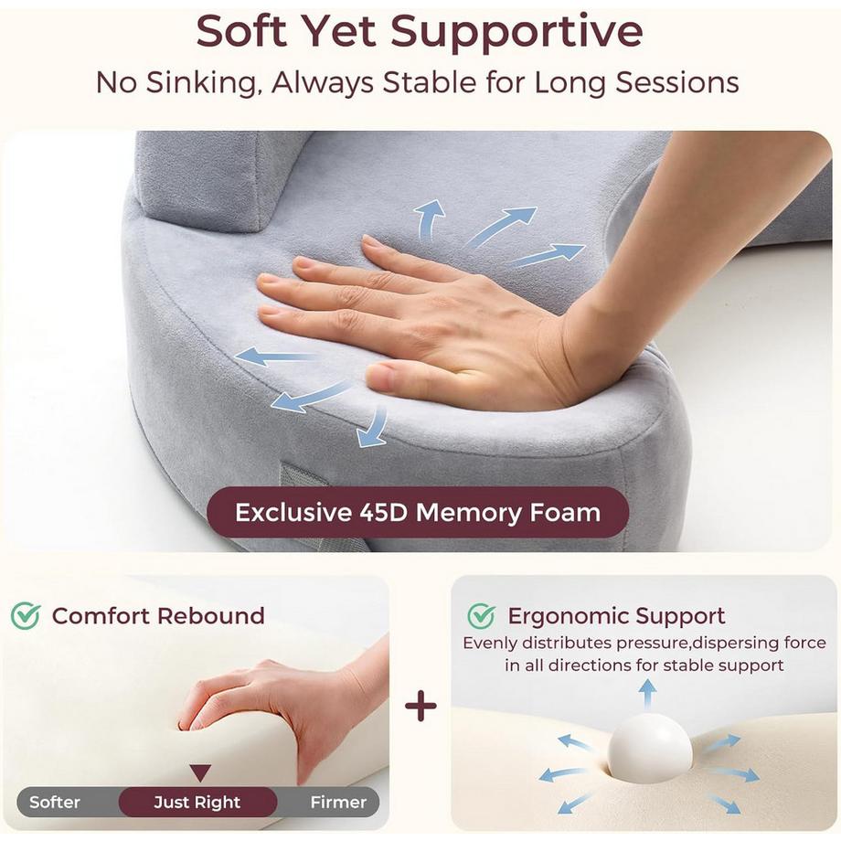 Momcozy  Exklusives Stillkissen mit Memory-Schaum 