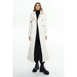 RICANO  Manteau  Simona, trench avec ceinture et épaulettes 