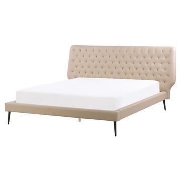 Letto con rete a doghe en Pelle sintetica Moderno ESSONNE