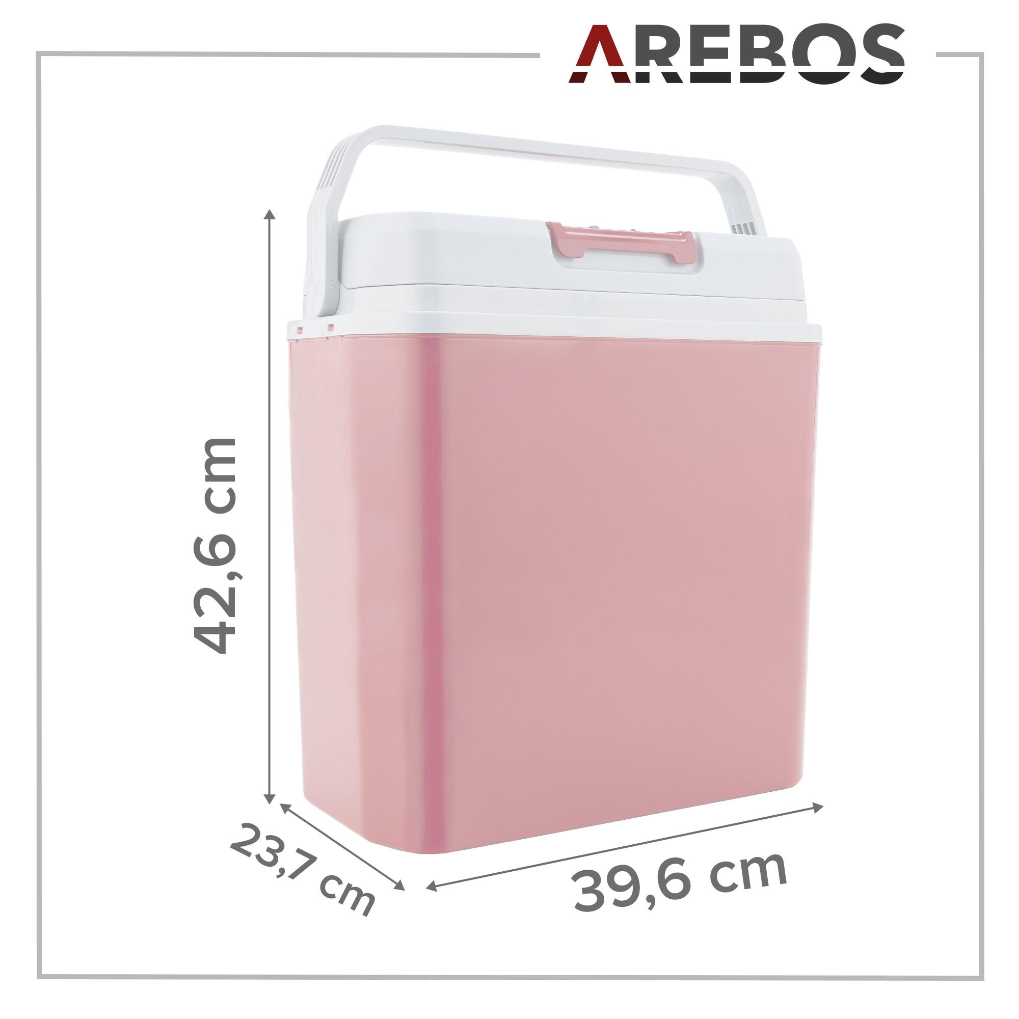 Arebos  Cool box 20L auto termoelettrico frigorifero 12V 230V 