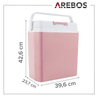 Arebos  Cool box 20L auto termoelettrico frigorifero 12V 230V 