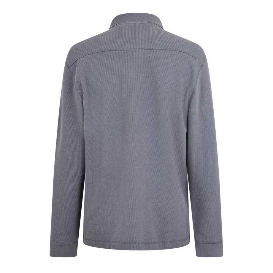 BOSS Maglietta Polo a Maniche Lunghe con Collo  