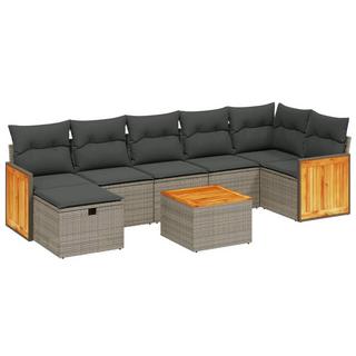 VidaXL Garten sofagarnitur poly-rattan  