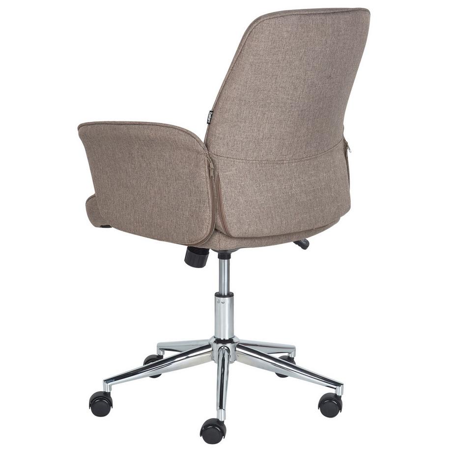 Beliani Chaise de bureau en Tissu Moderne RAVISHING  