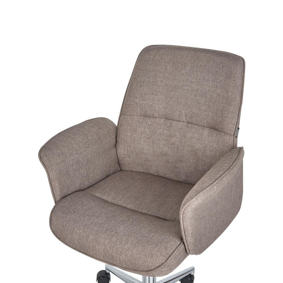 Beliani Chaise de bureau en Tissu Moderne RAVISHING  