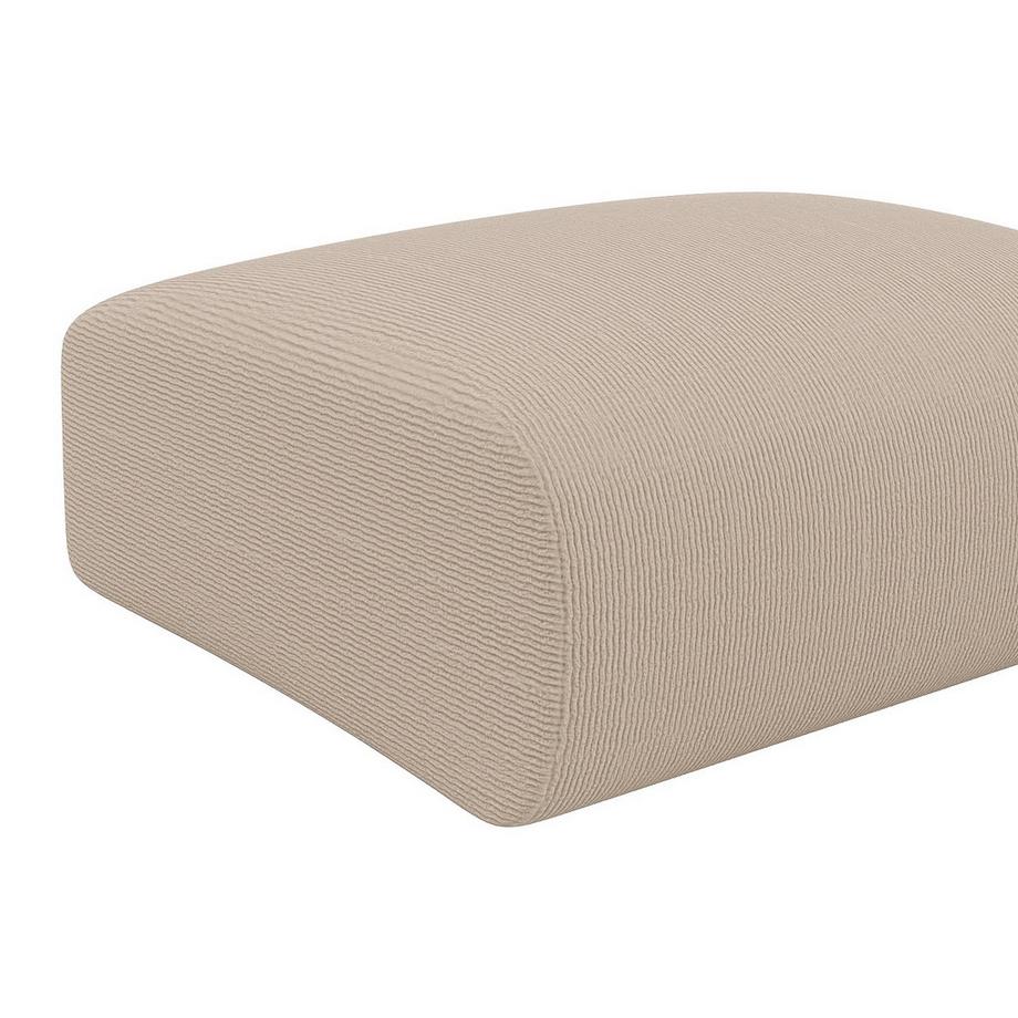 Maison Céphy Hocker - Strukturstoff - Beige - POGNI von Maison Céphy  