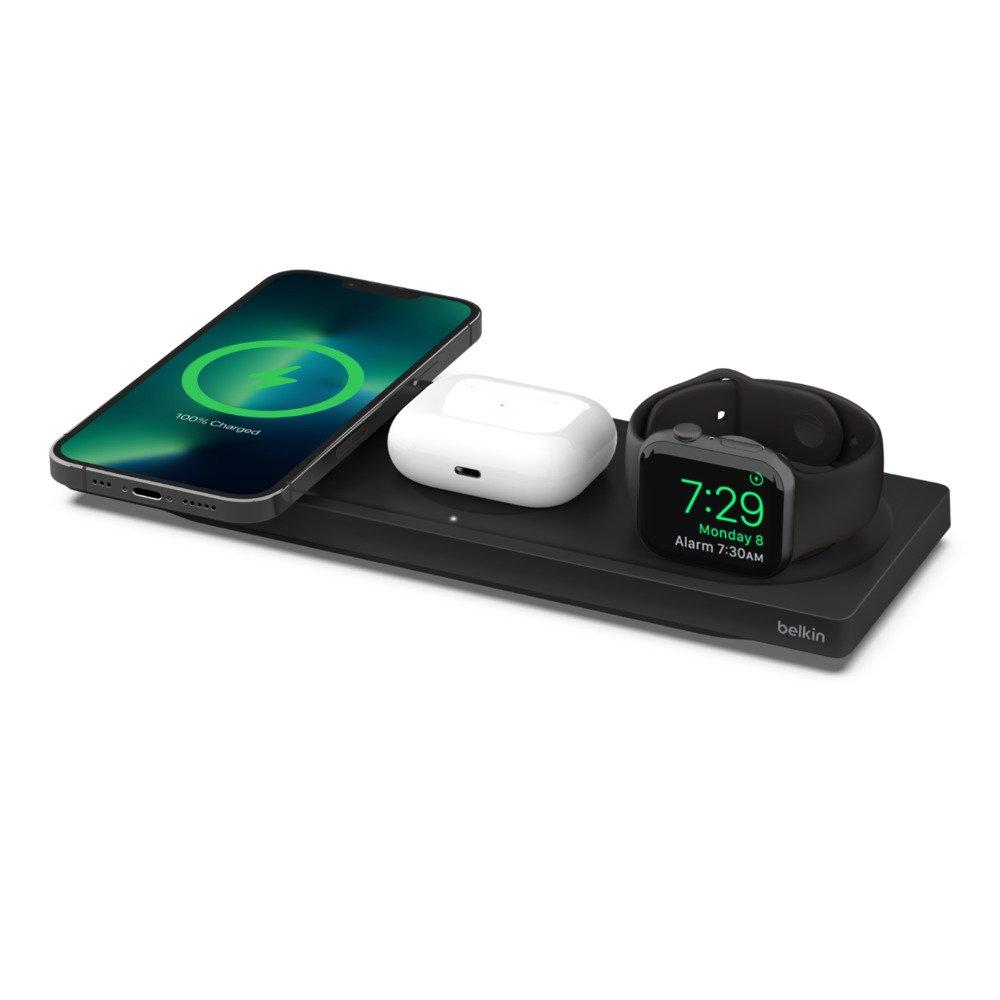 belkin  BOOST↑CHARGE PRO Kopfhörer, Smartphone, Smartwatch Schwarz Kabelloses Aufladen Schnellladung Indoor 