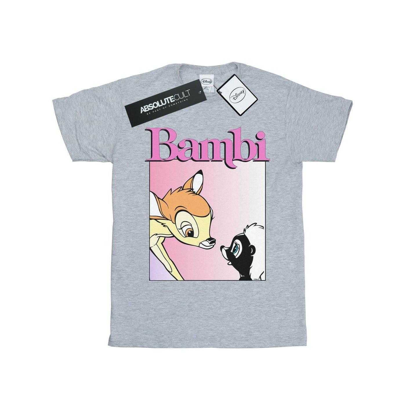 Image of Bambi Nice To Meet You Tshirt Unisex Grau 152-158