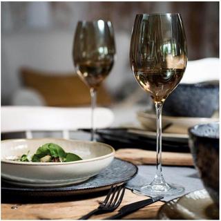 LEONARDO Speiseteller Matera Ø 27 cm, 6 Stück, Anthrazit  