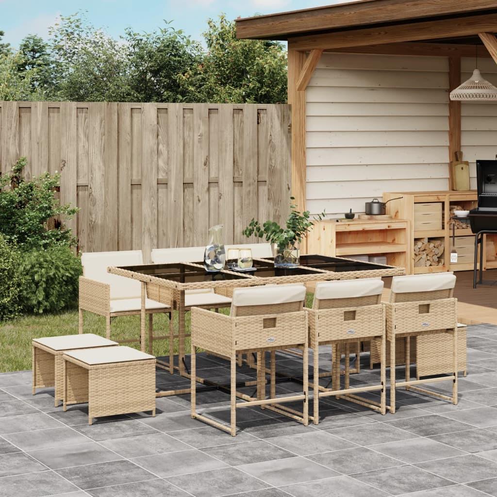 VidaXL Garten essgruppe poly-rattan  