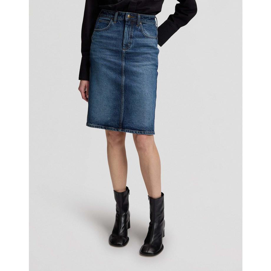 Jeansrock Midi