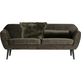 mutoni Sofa Rocco Samt warmgrün 187  