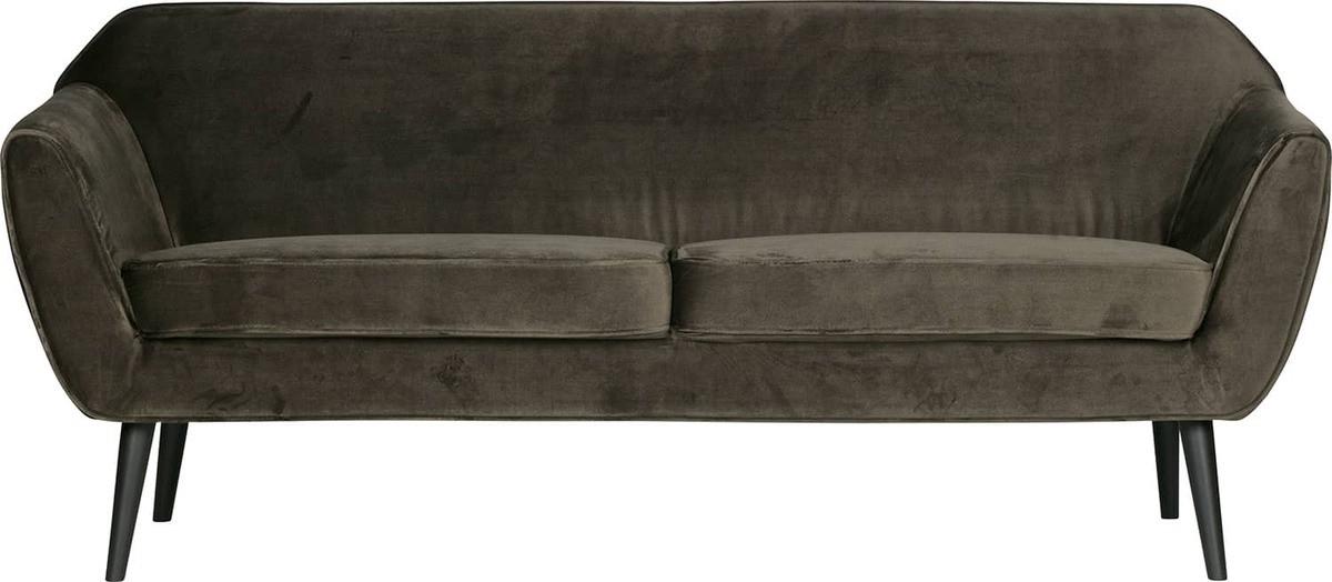 mutoni Sofa Rocco Samt warmgrün 187  