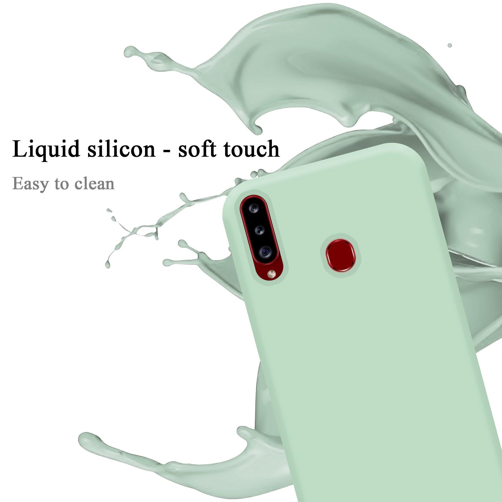 Cadorabo  Hülle für Samsung Galaxy A20s TPU Silikon Liquid 