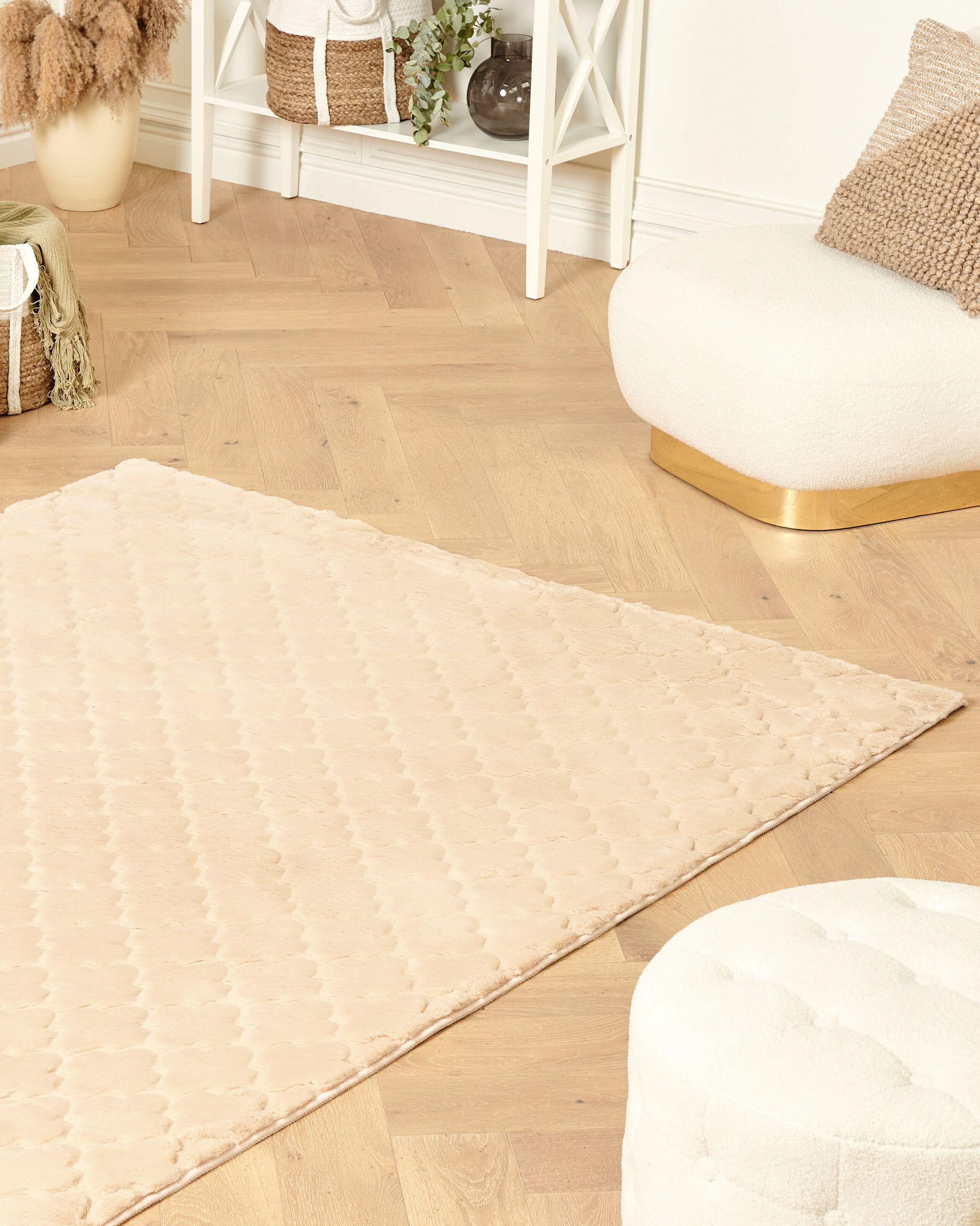 Beliani Tapis en Polyester Moderne GHARO  