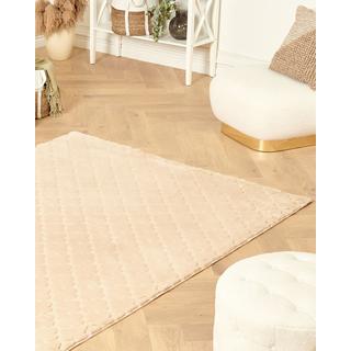 Beliani Tapis en Polyester Moderne GHARO  