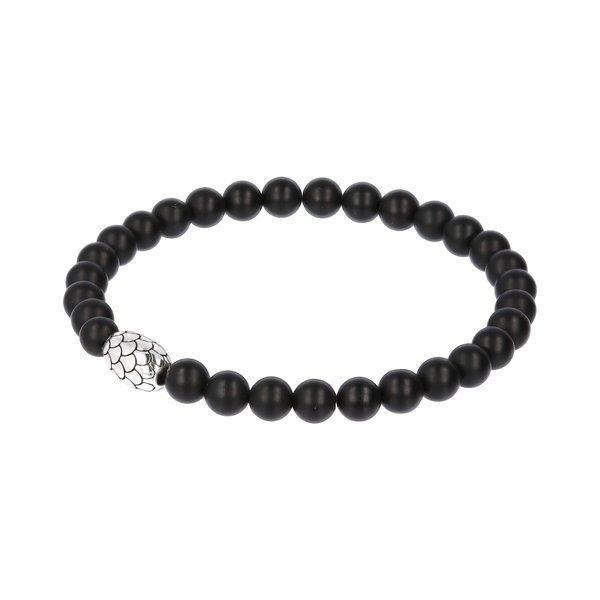 Image of Armband Mit Steinen Damen Schwarz ONE SIZE