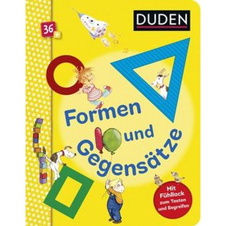 Duden 36+: Formen und Gegensätze Schulze, Hanneliese; Westphal, Catharina (Illustrationen) Gebundene Ausgabe 