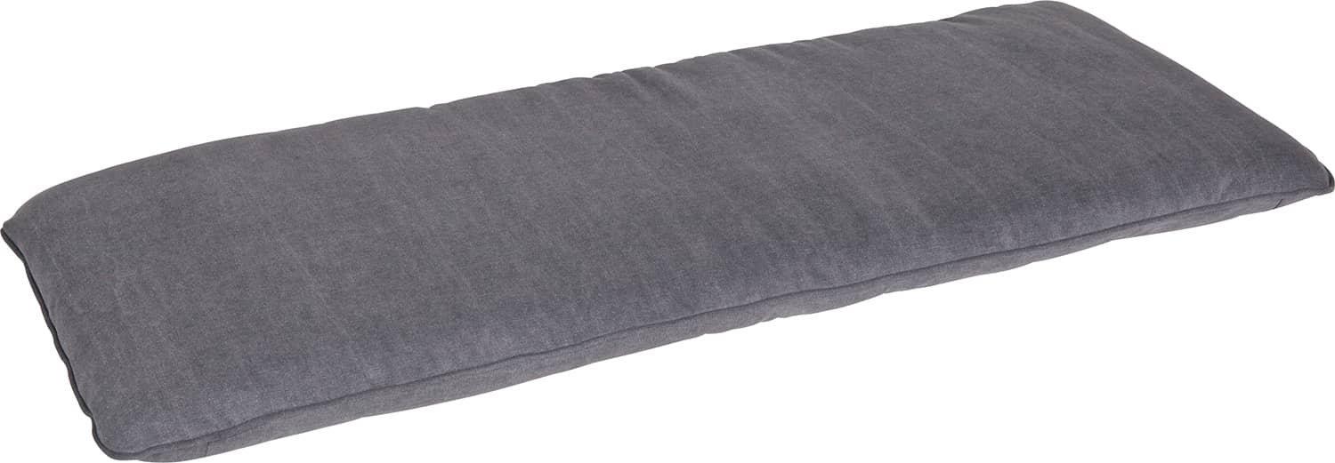 mutoni Coussin d'assise toile gris 50x120  