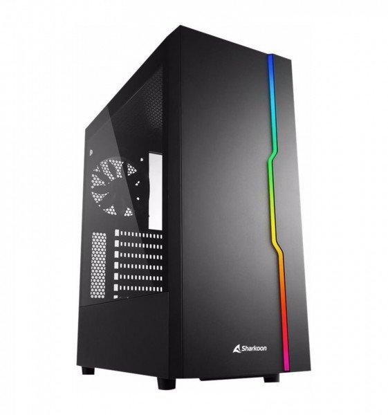 Sharkoon  RGB Slider Midi Tower Nero 