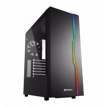 RGB Slider Midi Tower Nero