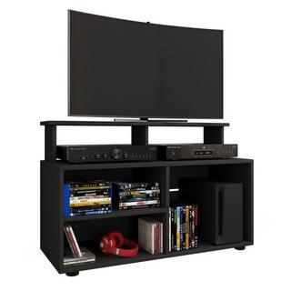 VCM Bois TV Lowboard Armoire TV Console Table TV Verre Balansia Bois TV Lowboard Armoire TV Console Table TV Verre Balansia  