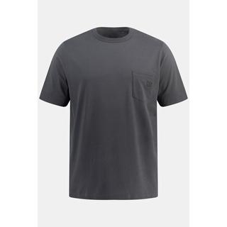 JP1880  T-shirt con certificazione OEKO-TEX, taschino, scollo a girocollo e mezze maniche 